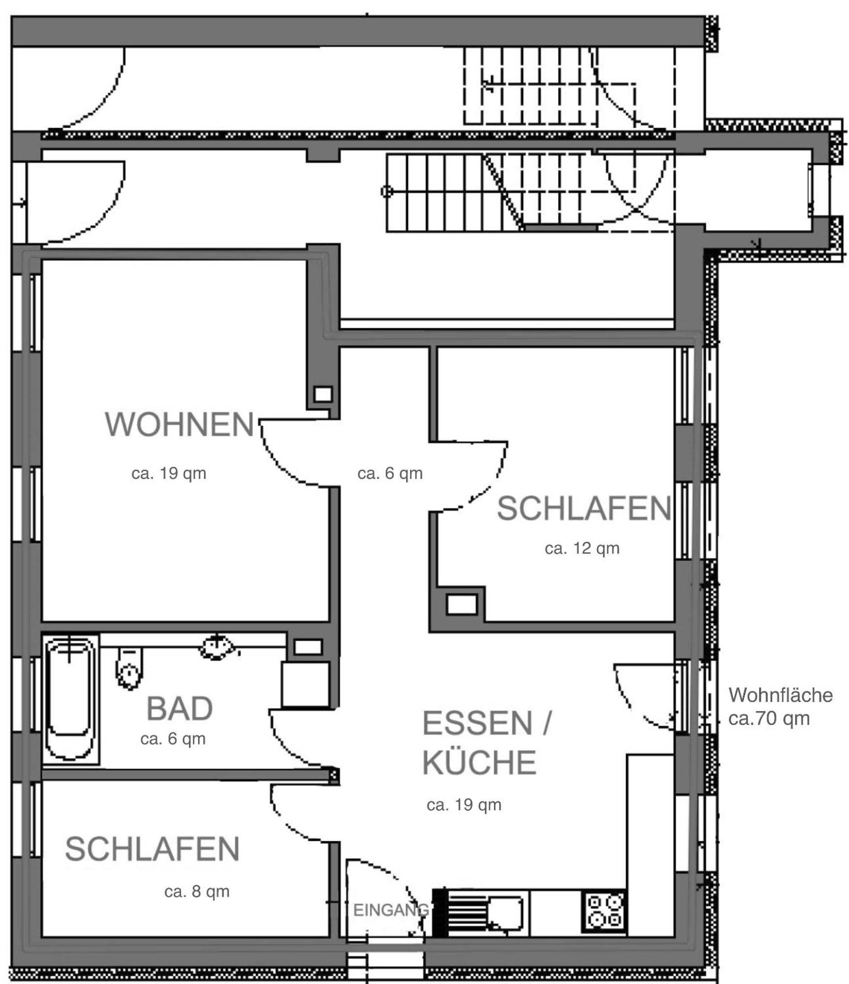 Appartement Altstadtwohnung Mit Eigenem Hauseingang Mülheim an der Ruhr
